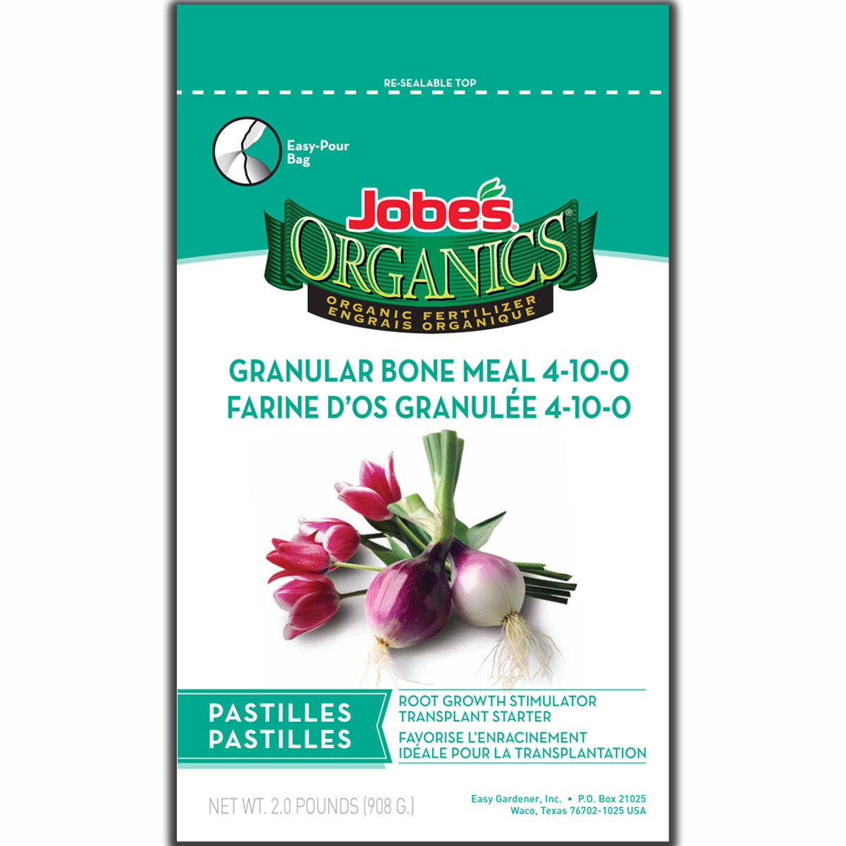 Jobes Organic Bone Meal Granular 2 lbs.