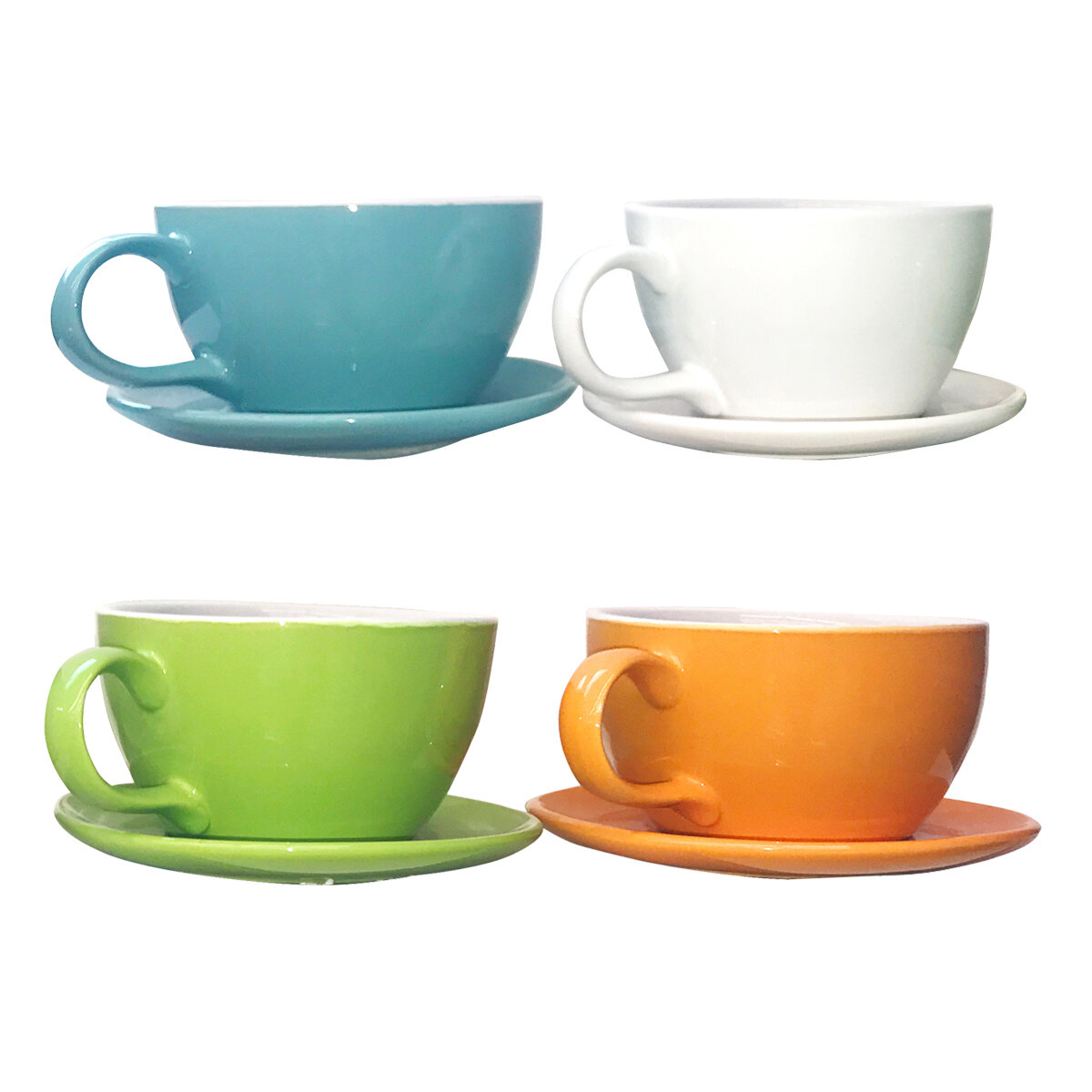 Coffee Cup 15cm Colour Mix DS (54pc)