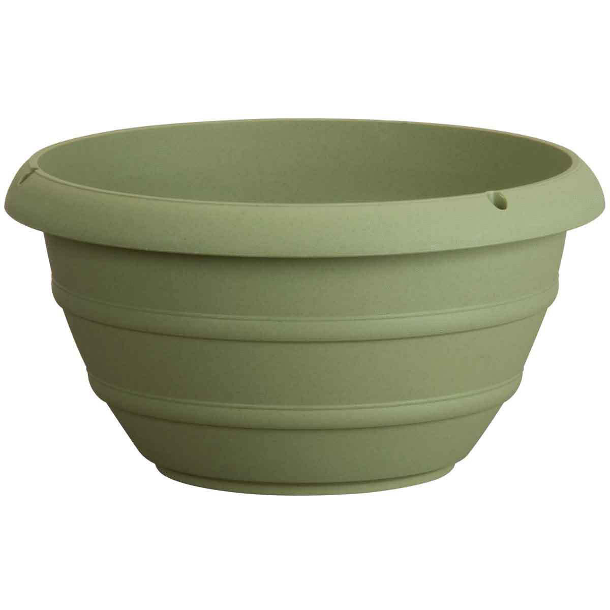 12" Marina Series Hanging Basket Slate Green