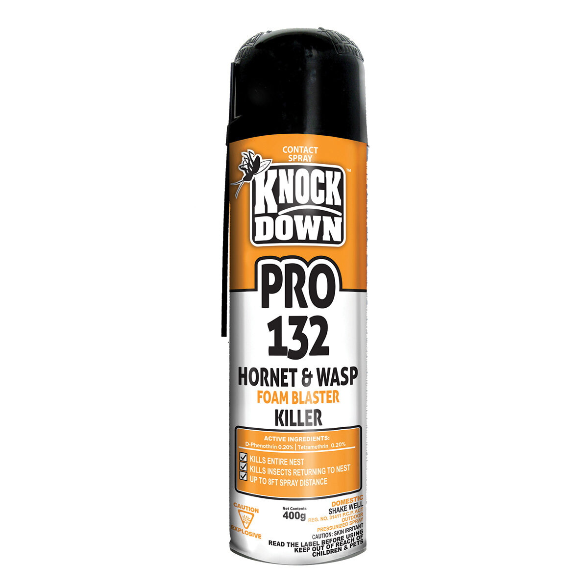 Pro Hornet & Wasp Foam .2% Tetr. 0.2% D-Pheno 350g