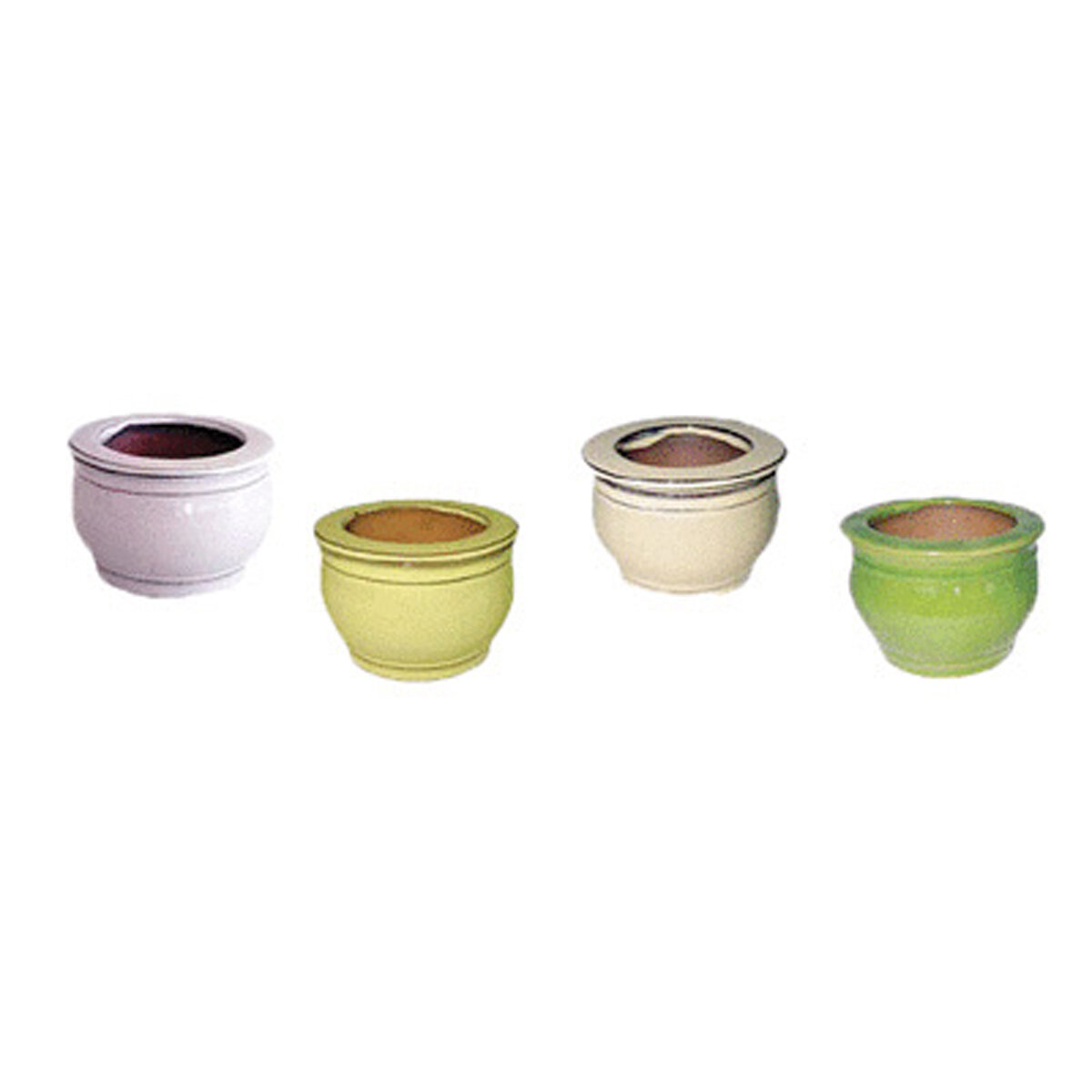 6" Self Watering Pots - Assorted Colours(key 8ea)