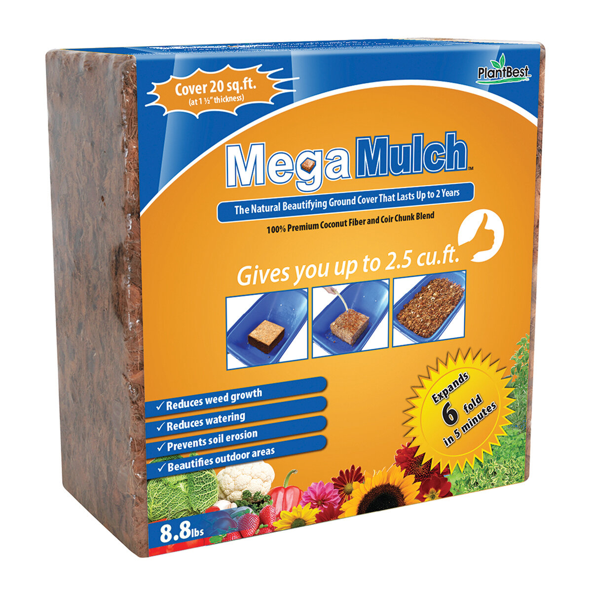 MegaMulch™ 4kg/8.8lb/2.5 cuft DS (32pcs)