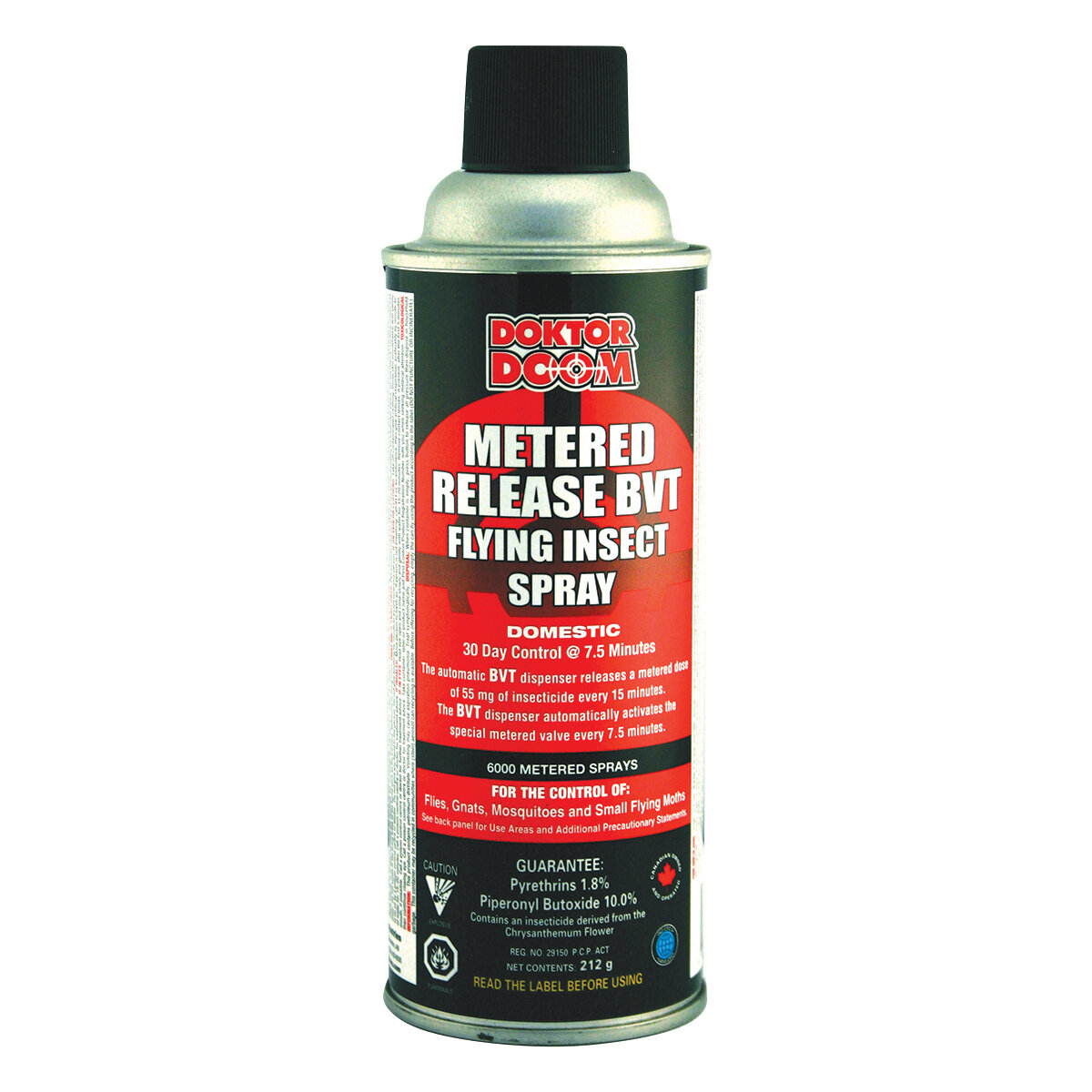 BVT Meter Rel. Insect Spray 212g 1.8% Py(CS ONLY)