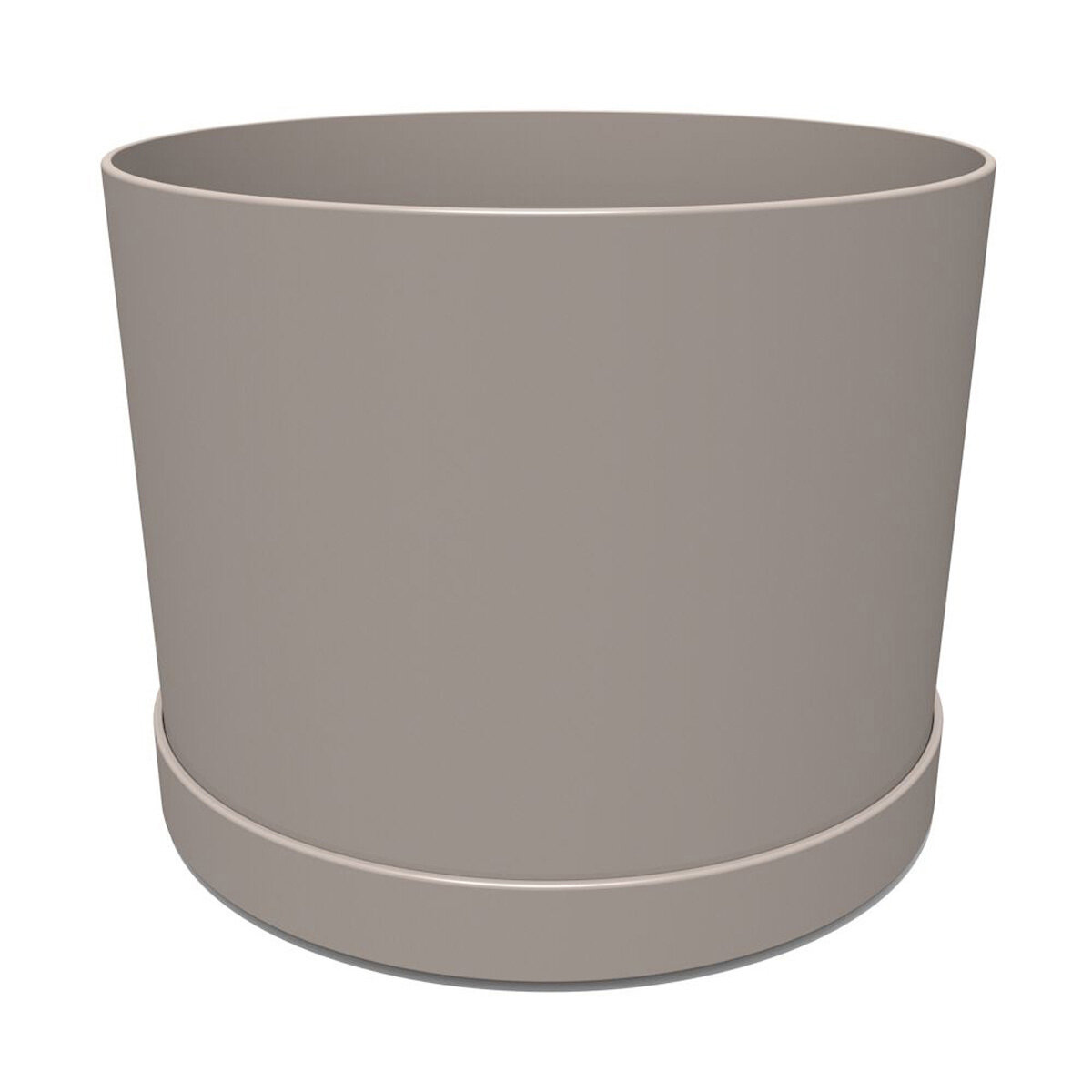 8" Mathers Planter Muted Pebble Stone