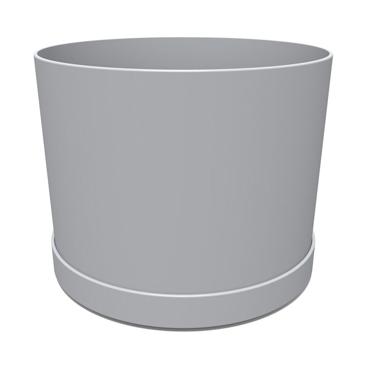 8" Mathers Planter Muted Cement