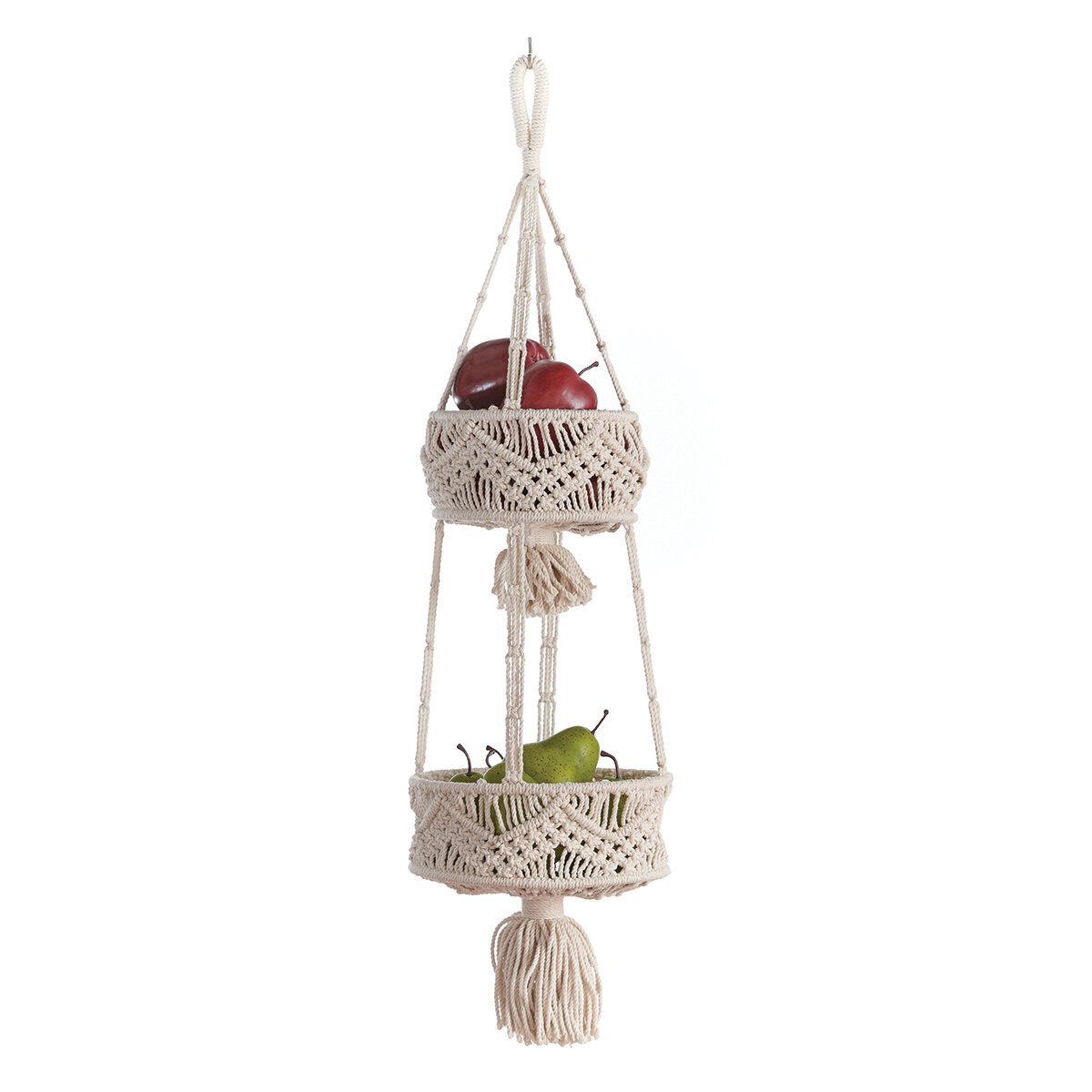 Double Tier Hanging Utility Basket