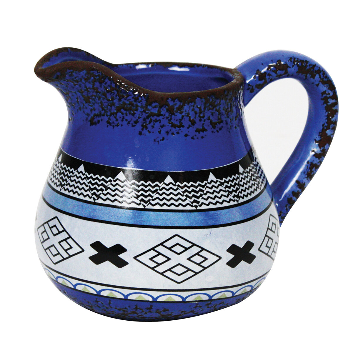 Blue Passion Water 4½" x 6" x 3"