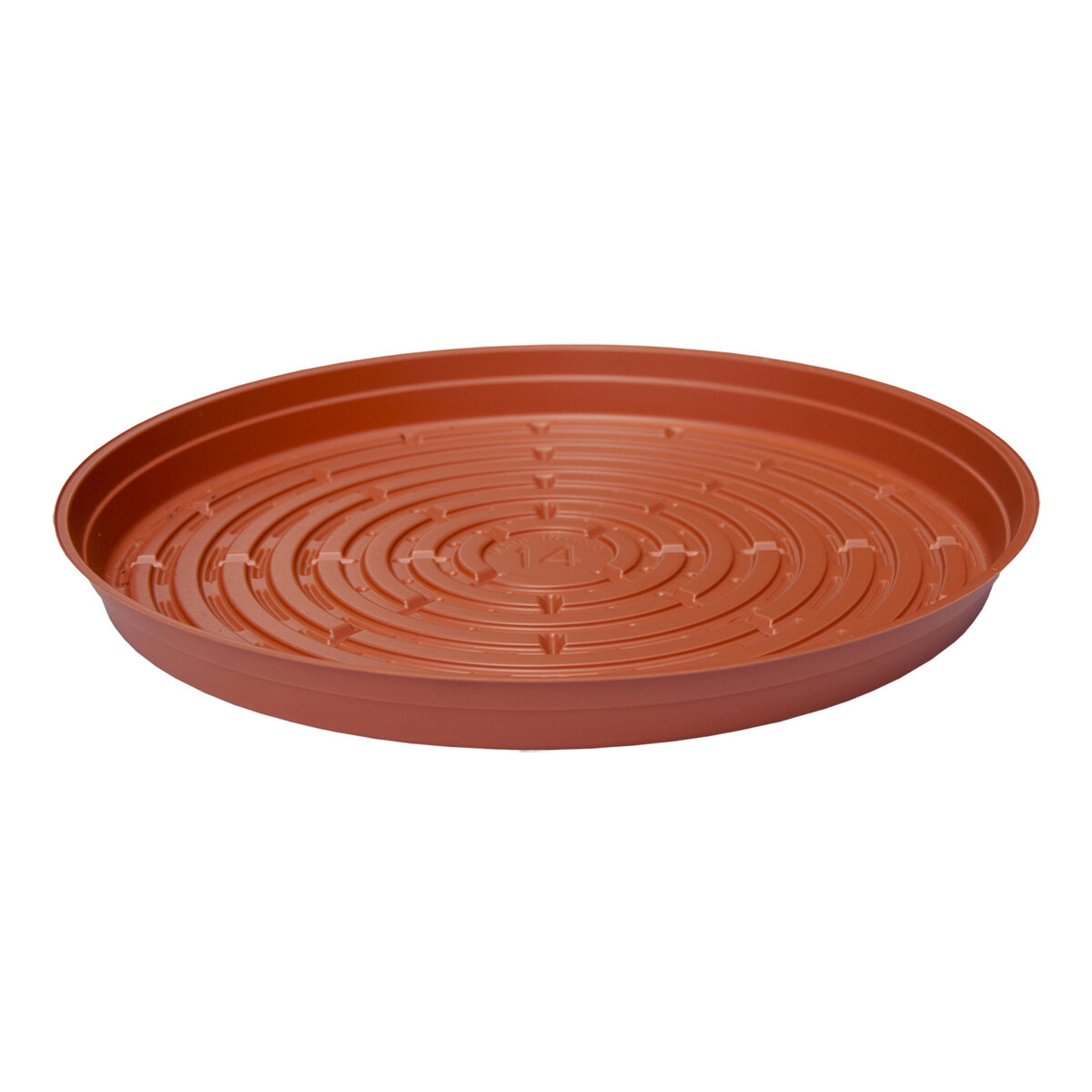 14" Terra Vinyl Plant Saucr