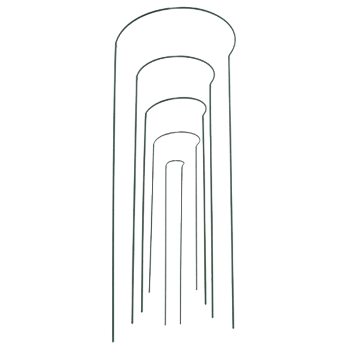 36"X15" Half Hoop Plant Support