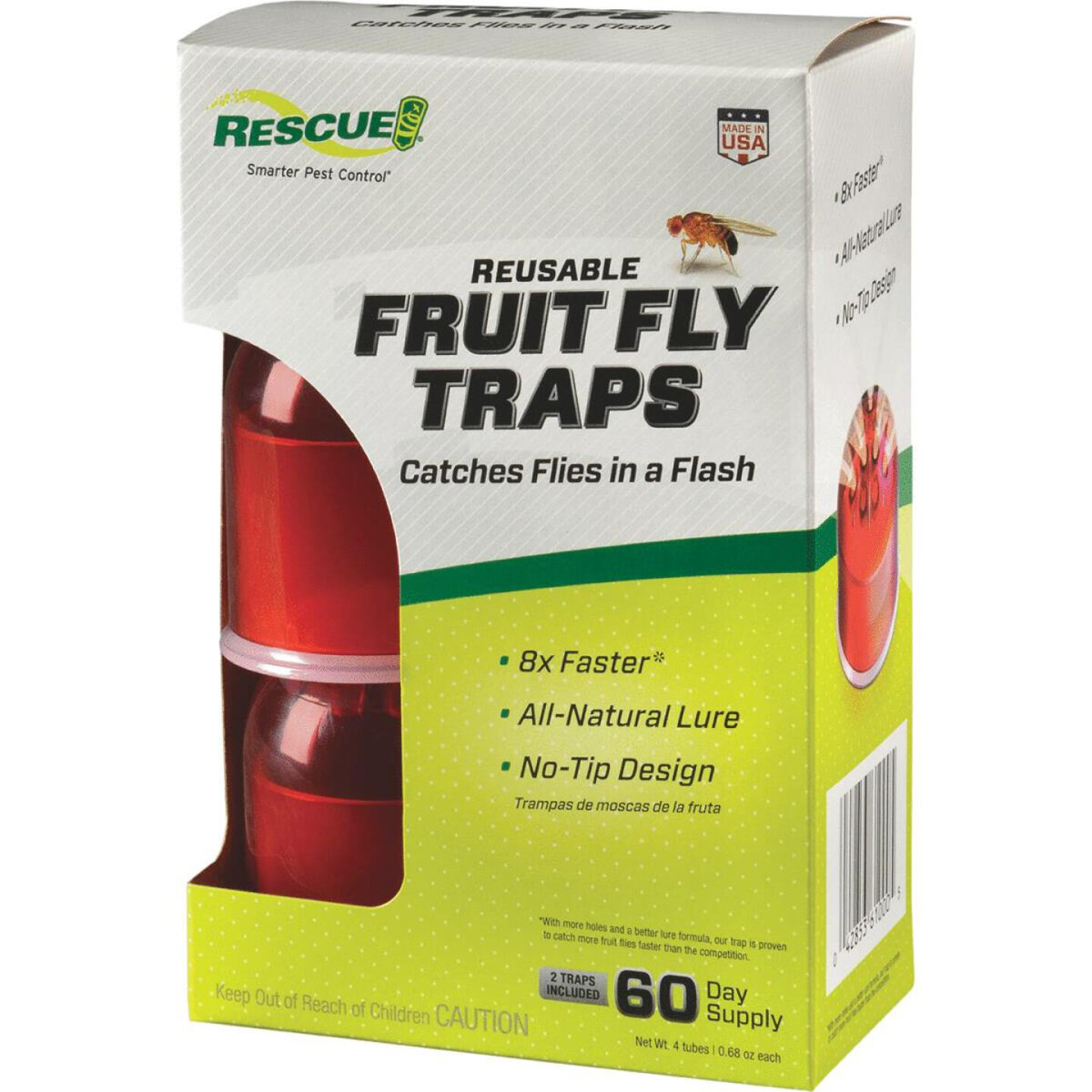 Fruit Fly 2 PackTrap Single Face Tray ENGLISH ONLY