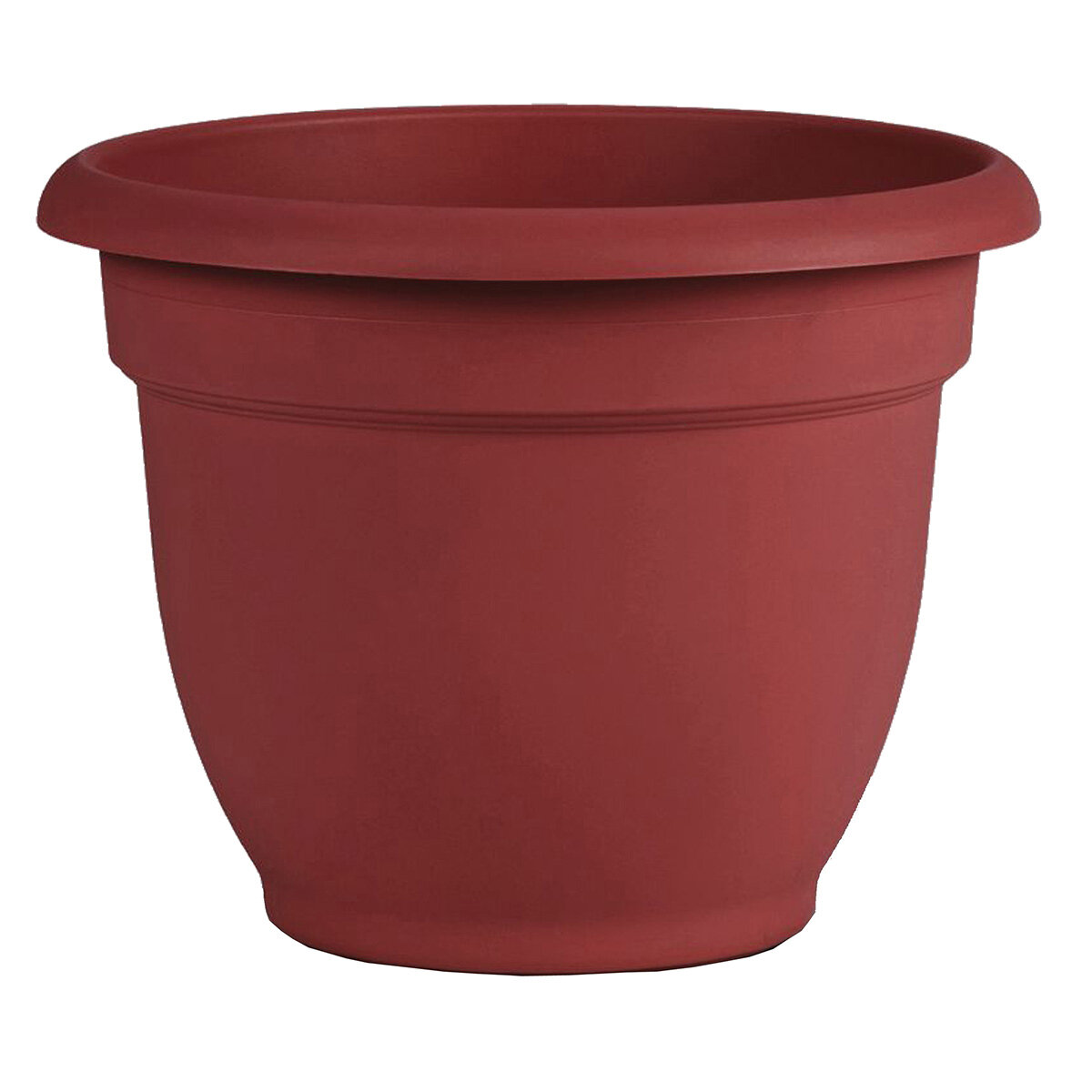 12"  Ariana Burnt Red Planter