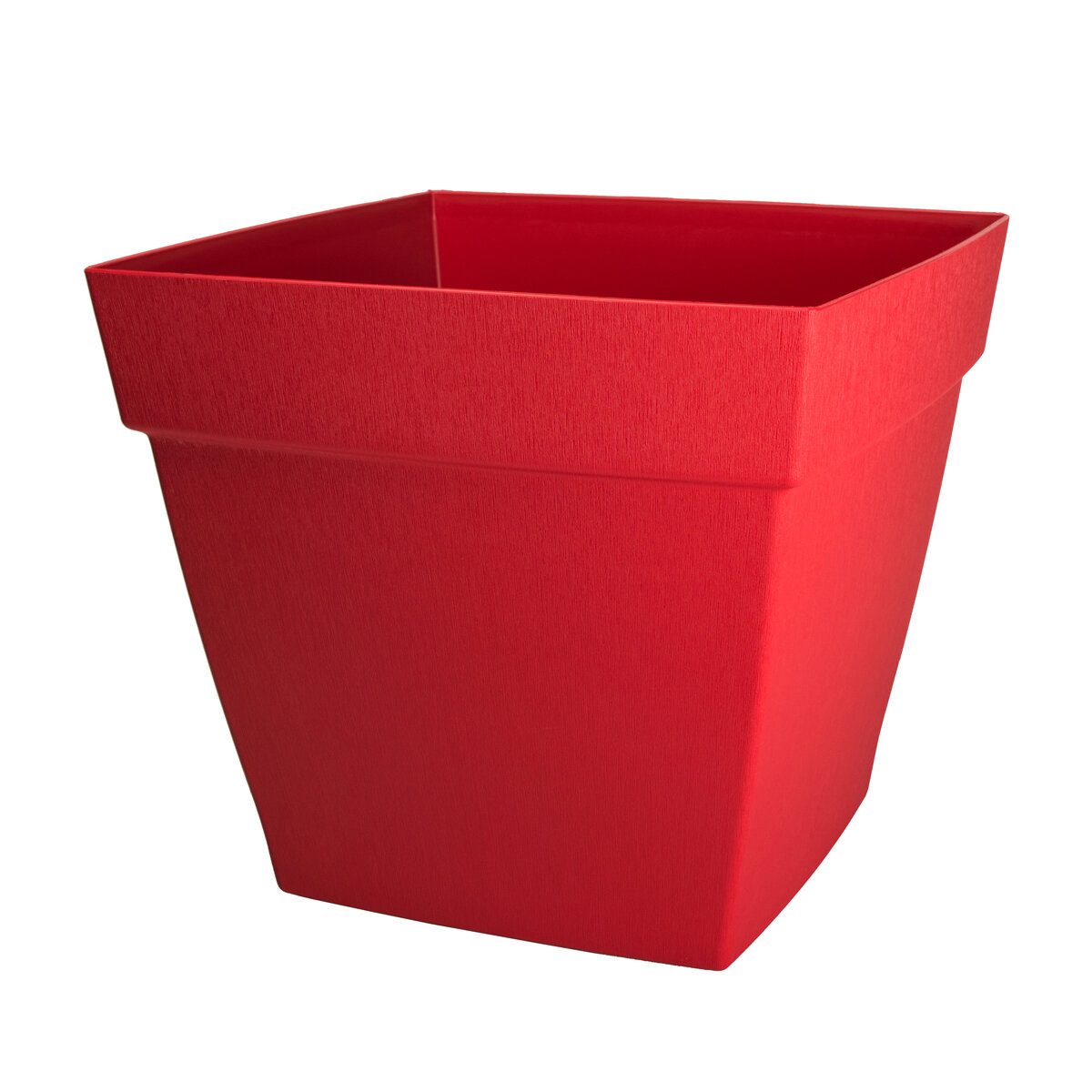 HARMONY 16" Self-Watering Patio Planter Red