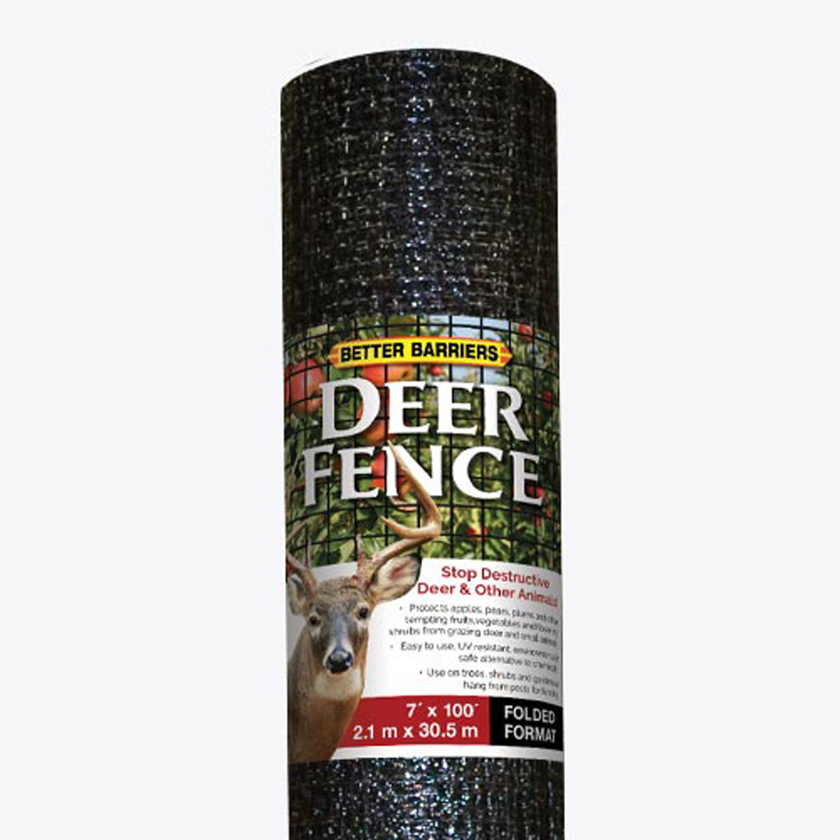 7' X 25'  Heavy Duty Mesh Folded