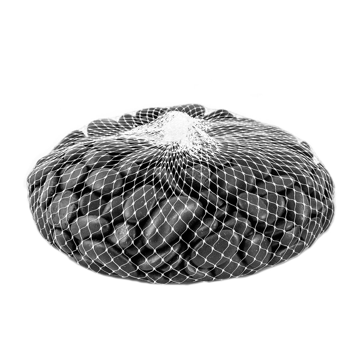 Decorative Stones - Black Bag 4 Lb