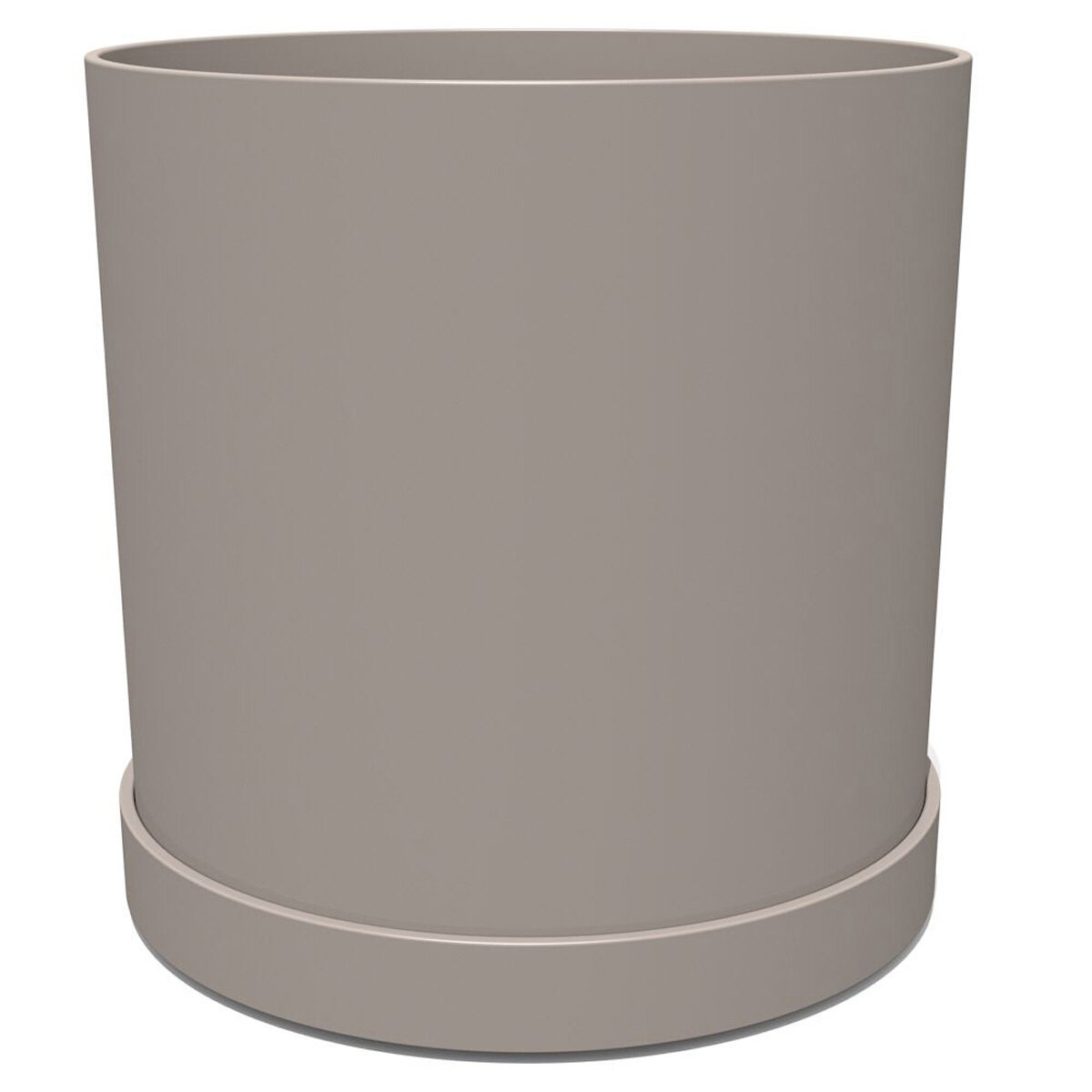10" Mathers Planter Muted Pebble Stone