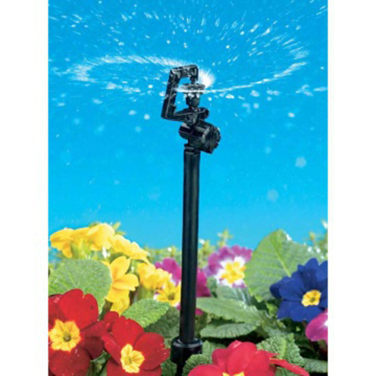LowFlow Rotary Sprinkler & 8" Stake 3 Per Card