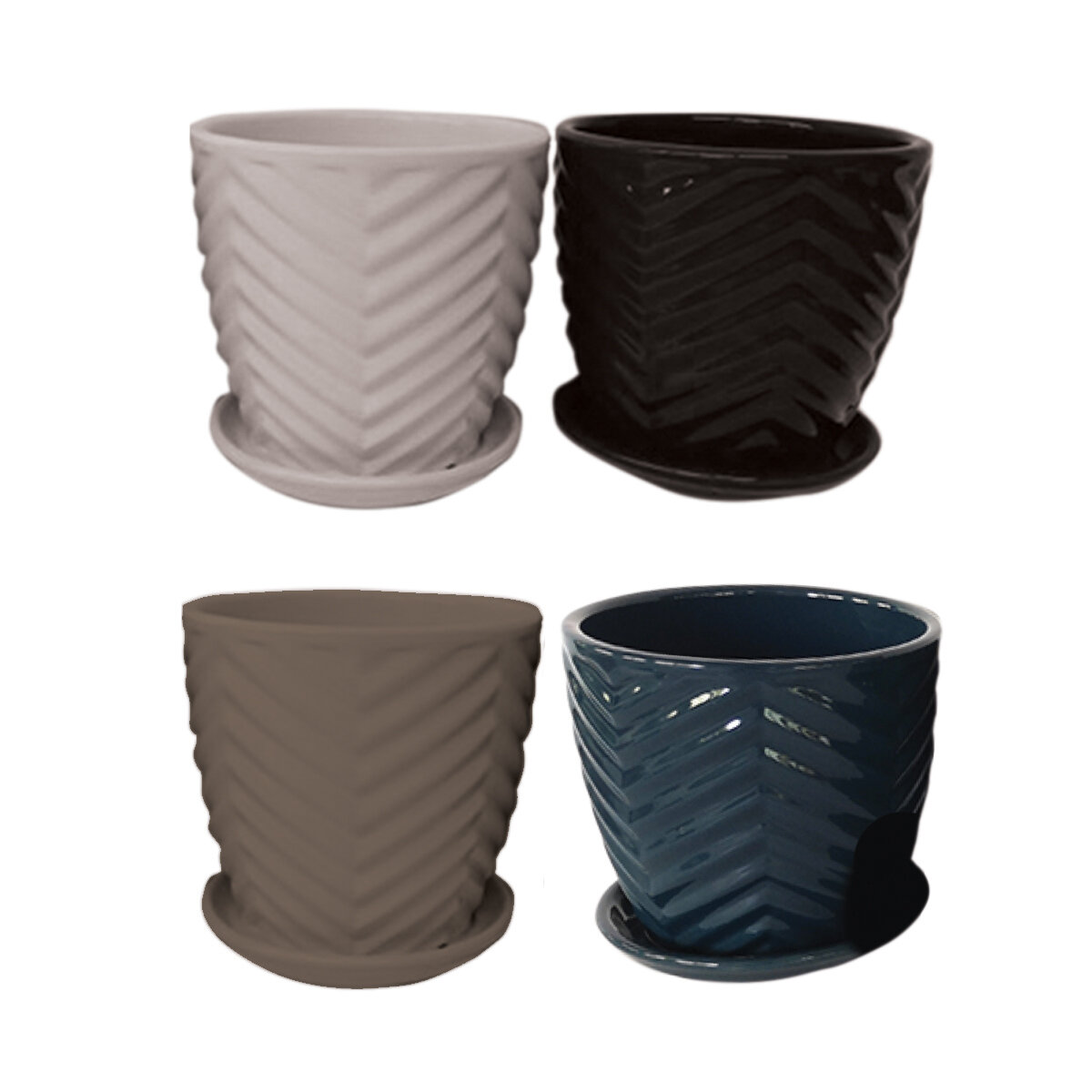 Chevron 12.5cm Bold Mix DS (84pc)