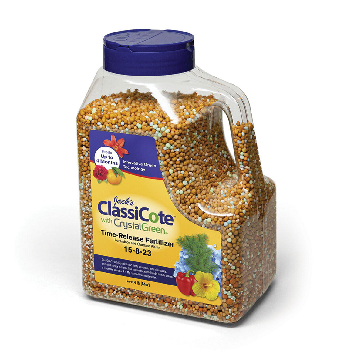 Jack's ClassiCote w/Crystal Green 15-8-23 4 lb