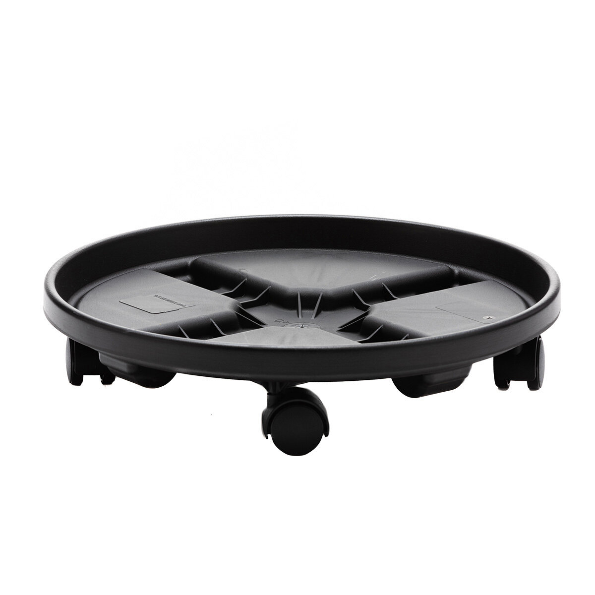 14"  Caddy Black Round