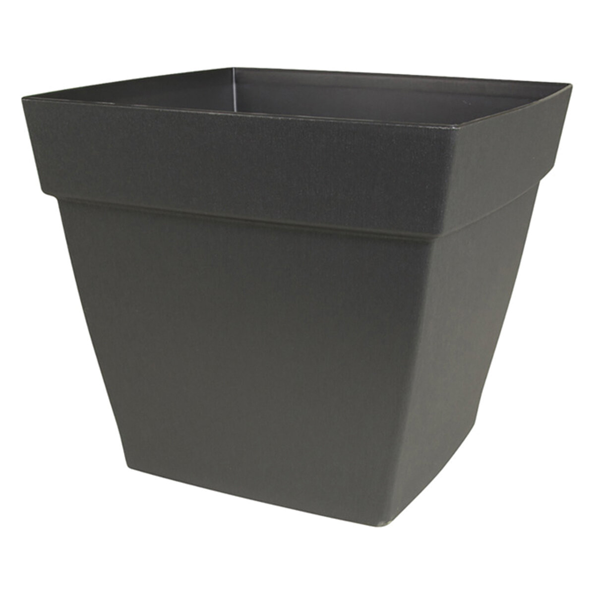 HARMONY 16" Self-Watering Patio Planter Slate