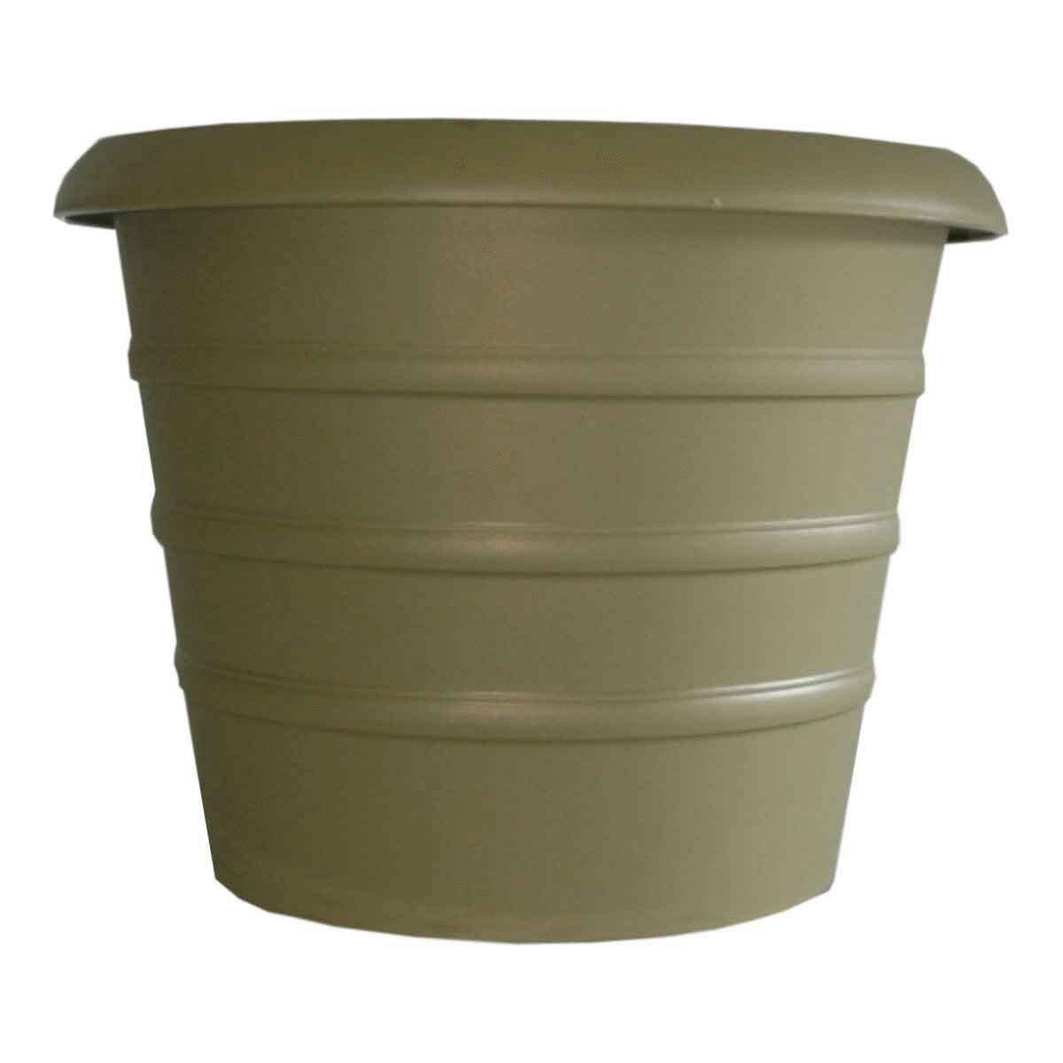 12" Marina Self Watering Planter Slate Green