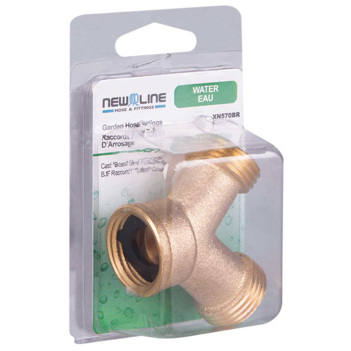Express Pack Cast Brass Ght Y Coupling