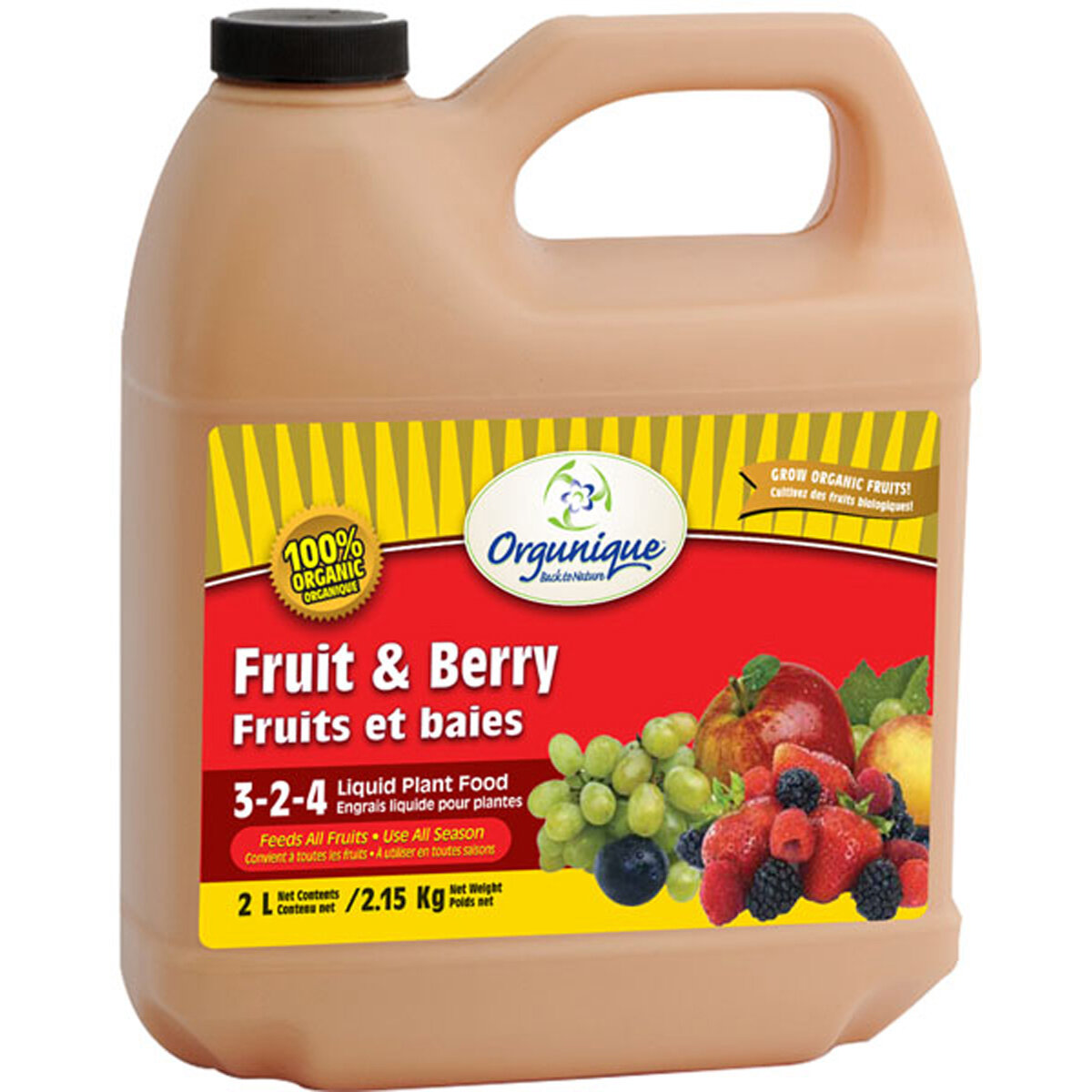Orgunique Fruit & Berry  3-2-4  2 L
