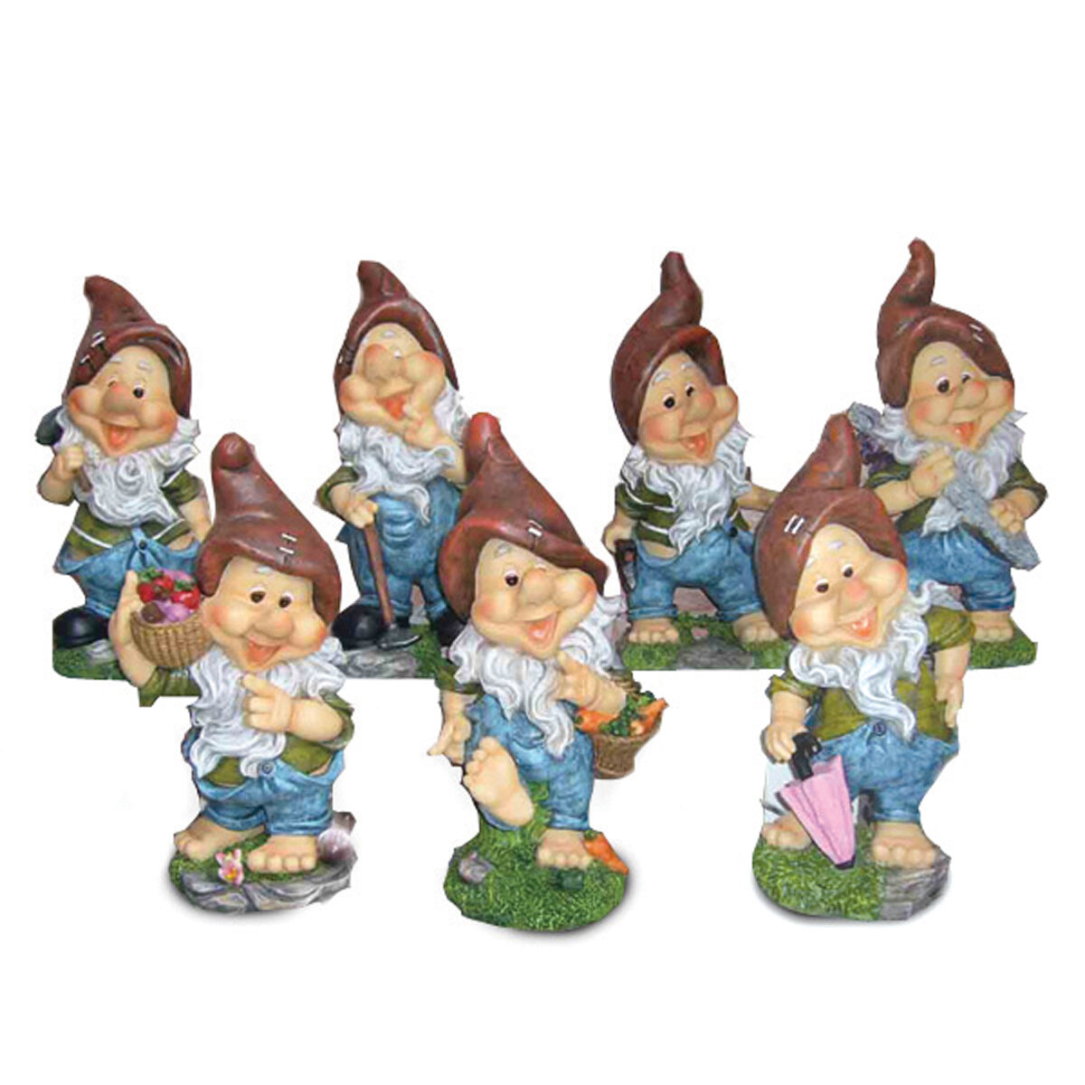 10" Seven Dwarves (7ea per case .. key 7ea)