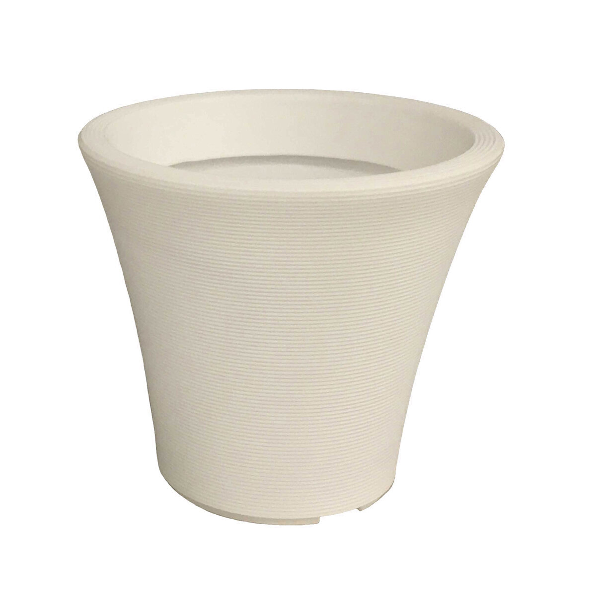 Myla 20" Planter White Resin