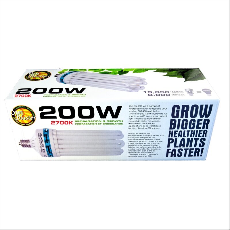 200W SunBlaster CFL 2700K