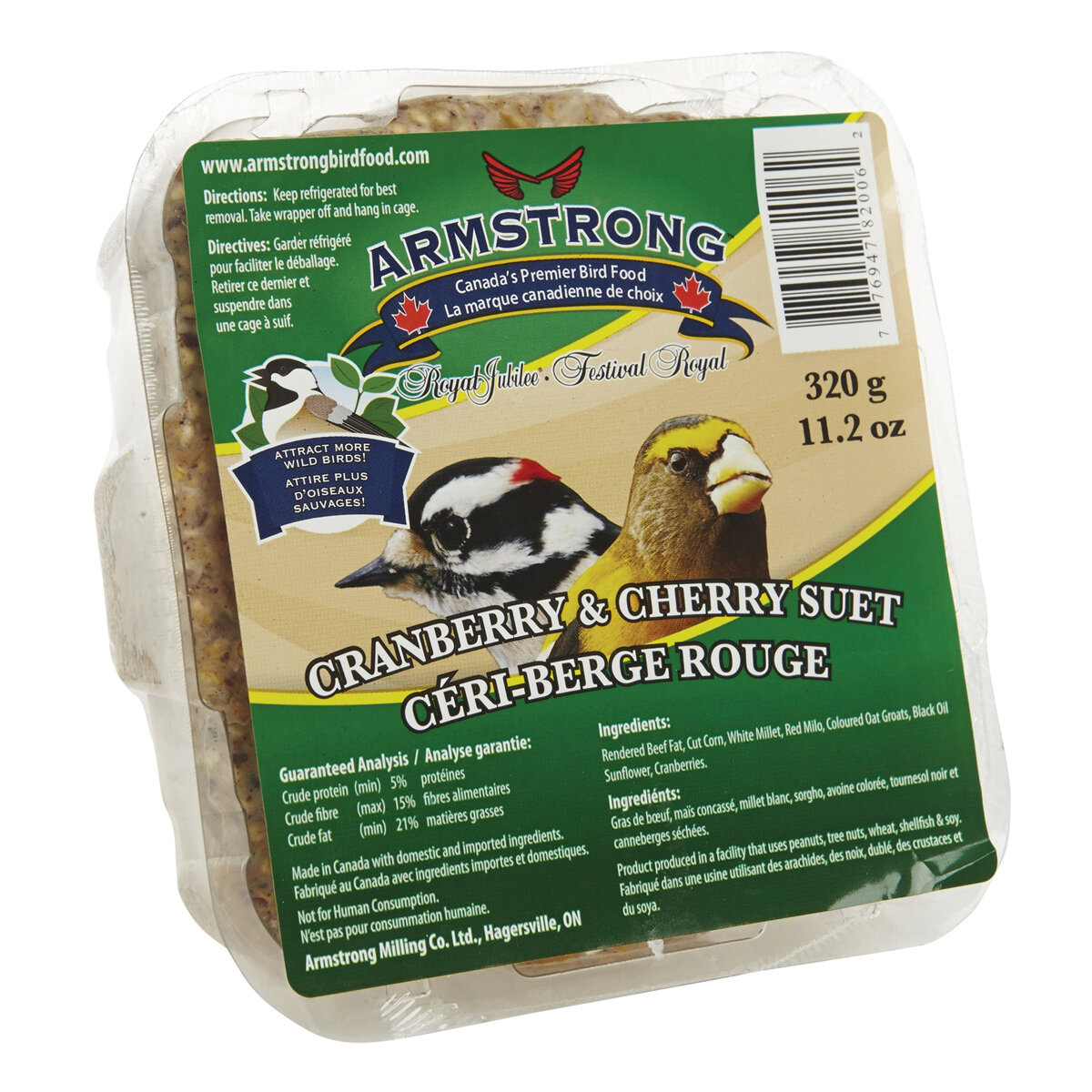 Royal Jubilee Cranberry & Cherry, 320 g