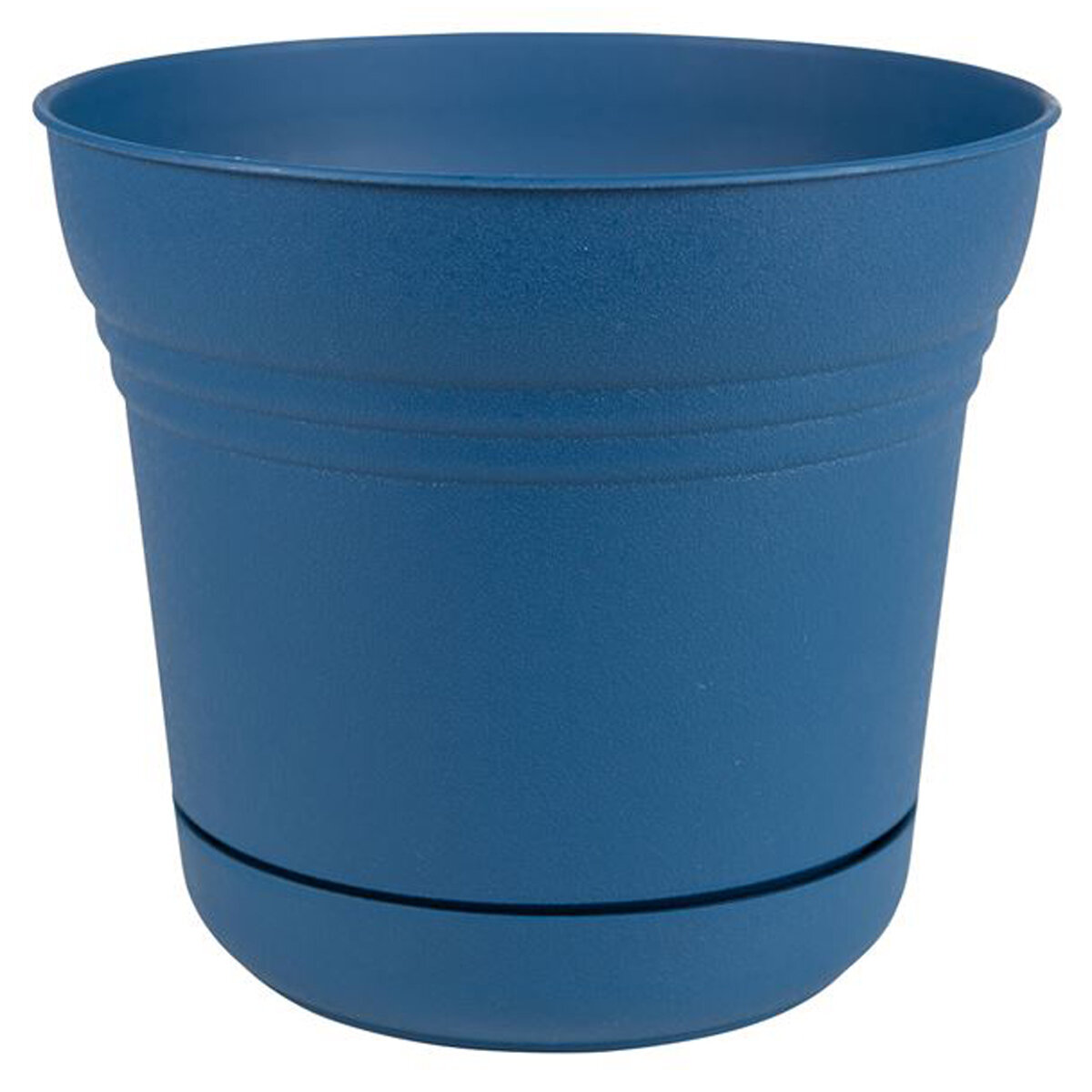 10" Saturn Classic Blue Planter