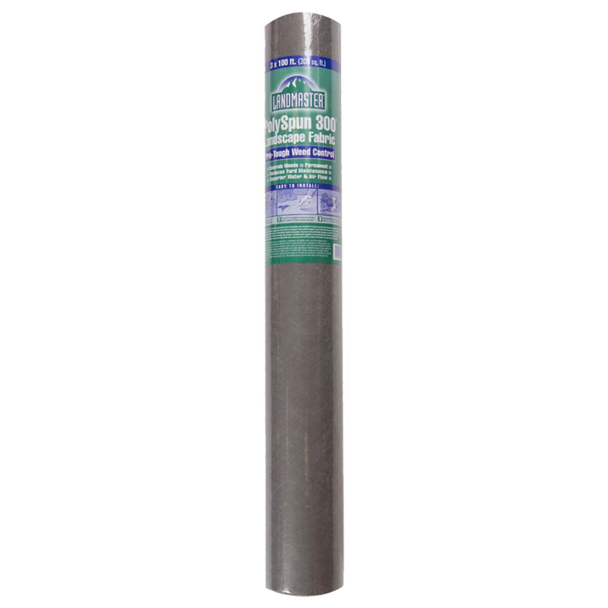 Polyspun 300 - Gray Bundle Pack  3' x 50'