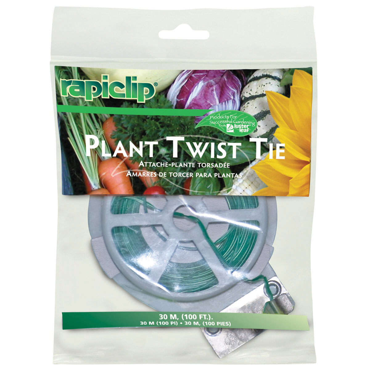 Rapiclip 0.4mm Plant Twist Tie w/ Cutter 164'