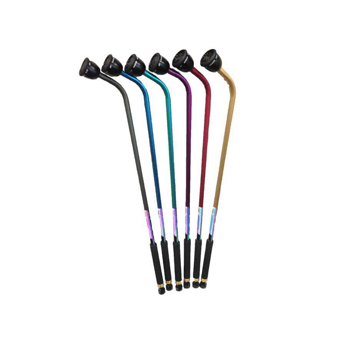 36" 7 Pattern Asst. Colors W/Plastic S/O Head Wand