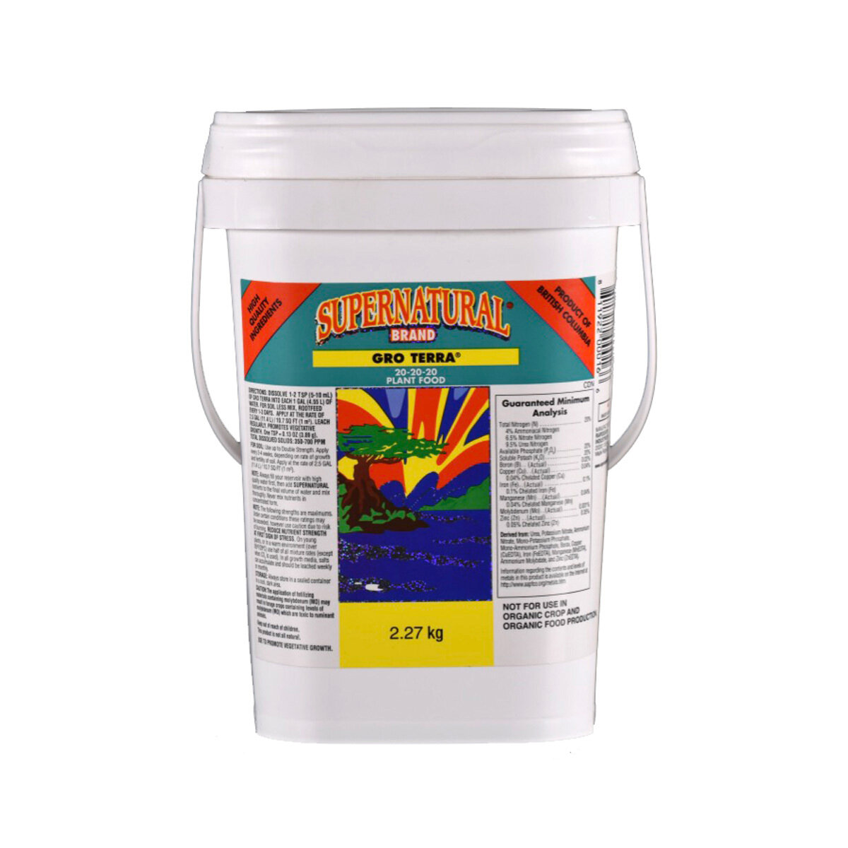 Super Natural Gro Terra 2.26 kg