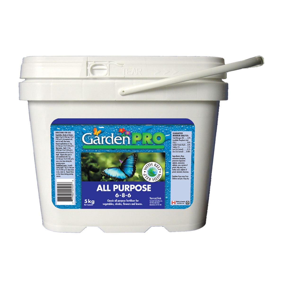 GardenPro All Purpose 6-8-6  5 Kg Pail