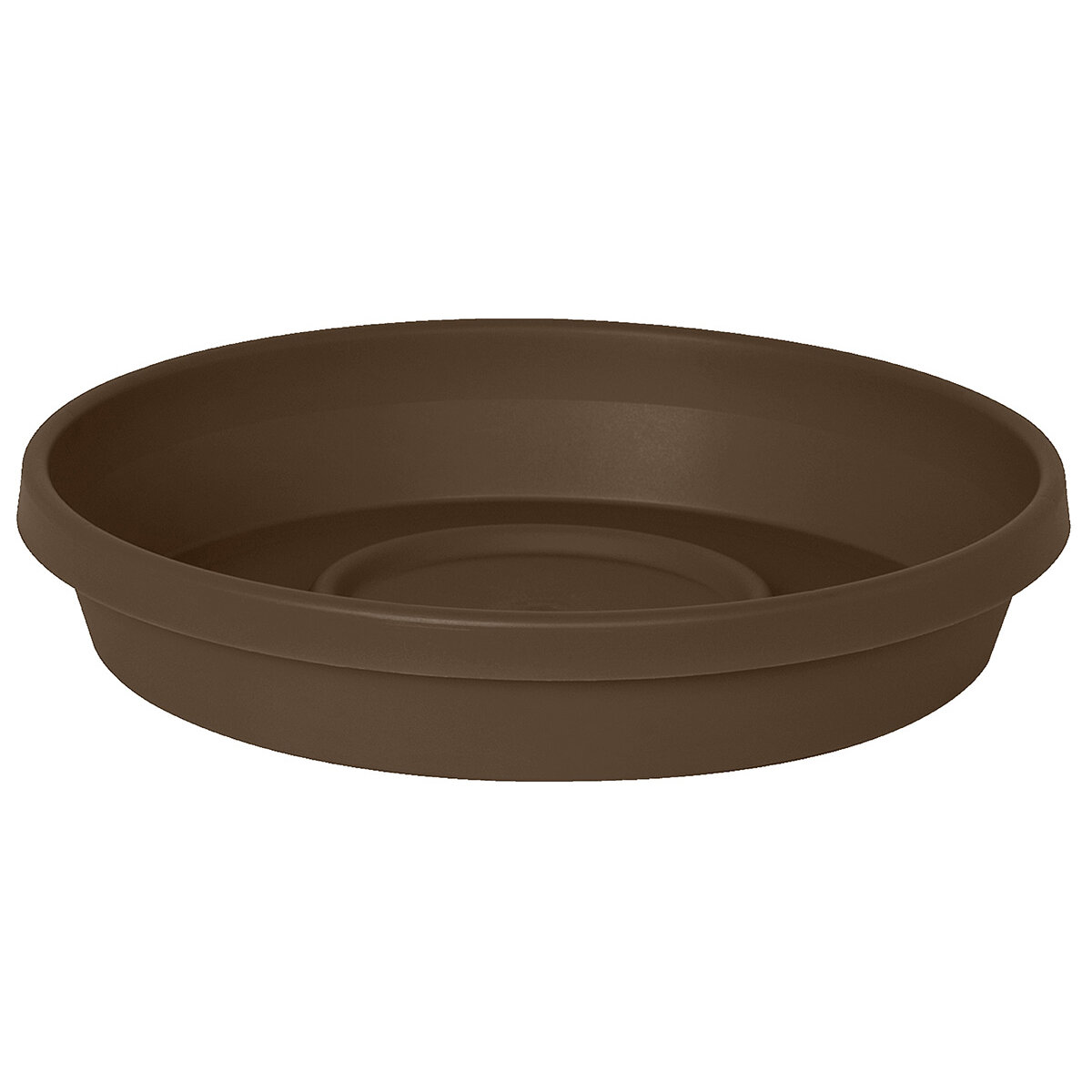 8"  Terra Chocolate Saucer