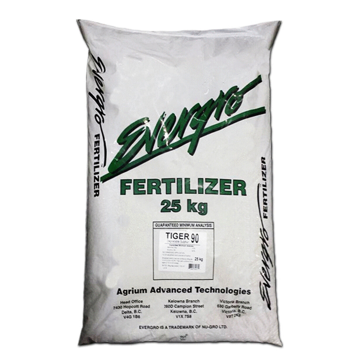 Evergro Tiger 90 Sulphur  0-0-0-90  25Kg  (40/plt)