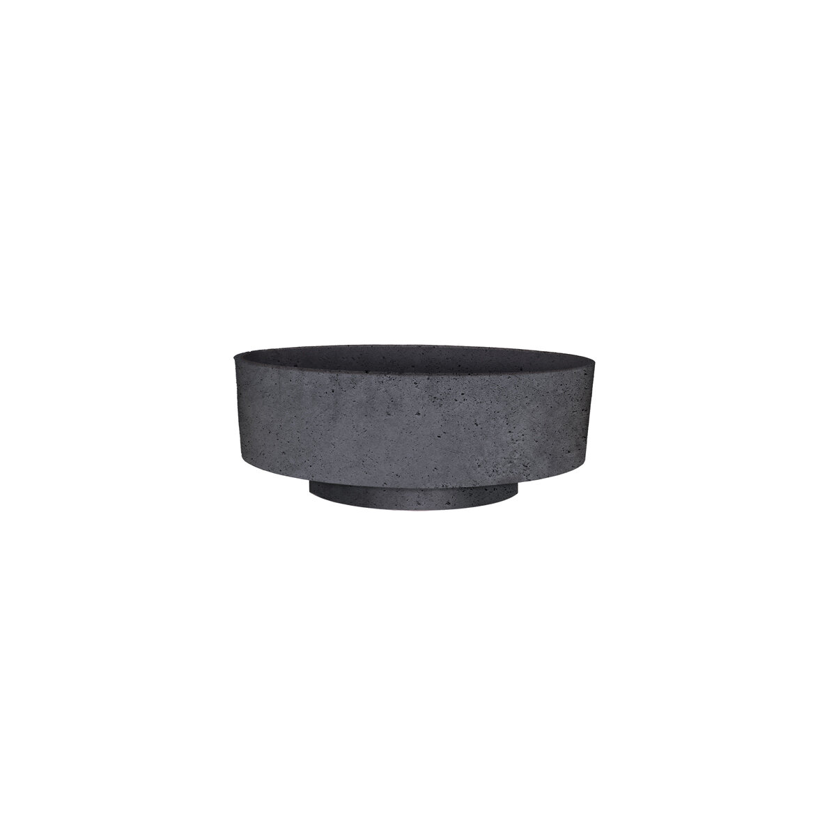8" Capri Bowl in Faux Concrete