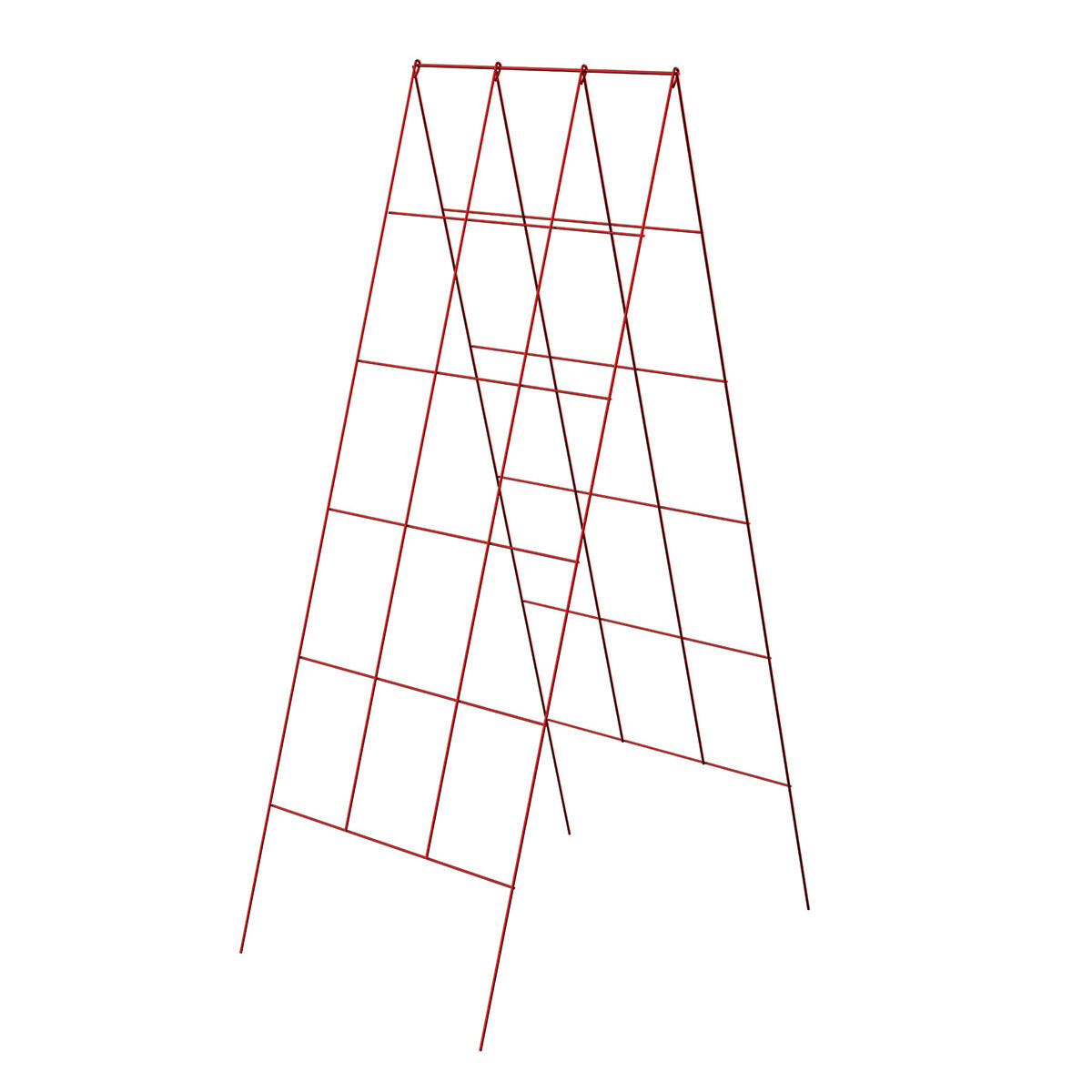 46" A Frame Trellis Red