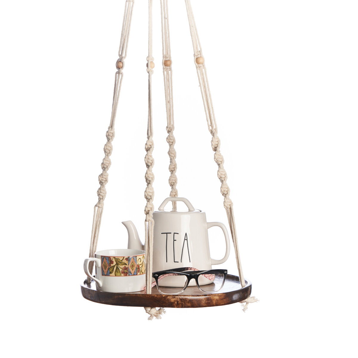 36" Wooden Shelf Hanger