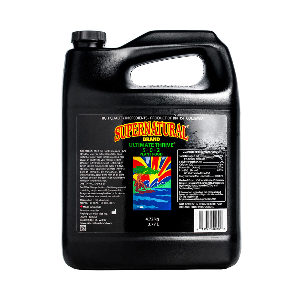 Super Natural Ultimate Thrive 4 L