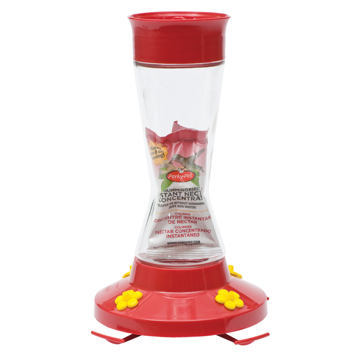 Popular Pinch Waist Glass HB Feeder 16Oz