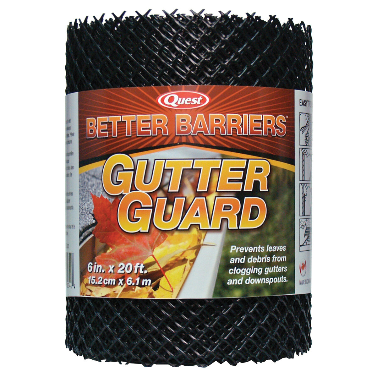 Gutter Guard 6" X 25'
