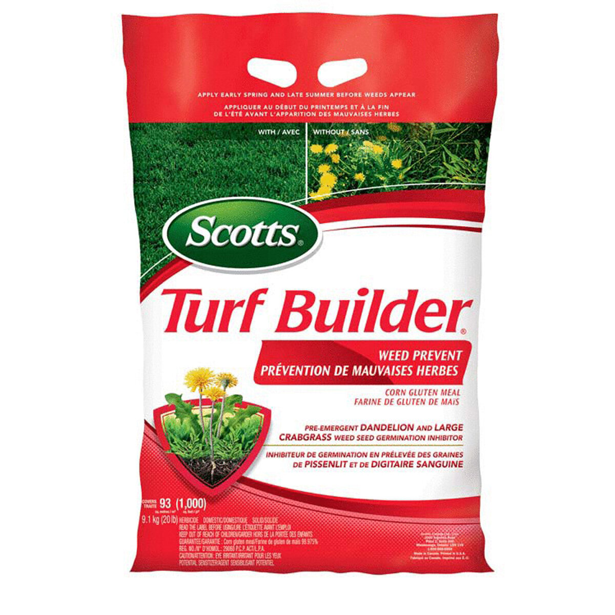 Turf Builder Weed Prevent 93M²  9.1 Kg