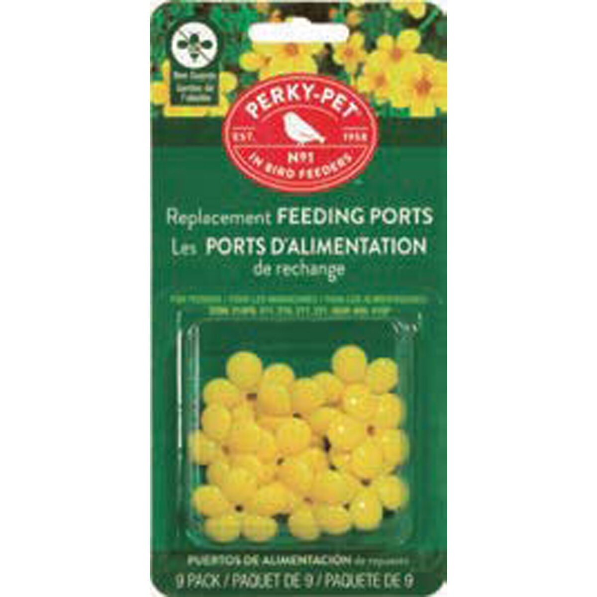 Perky-Pet Replacement Florets 9 pk