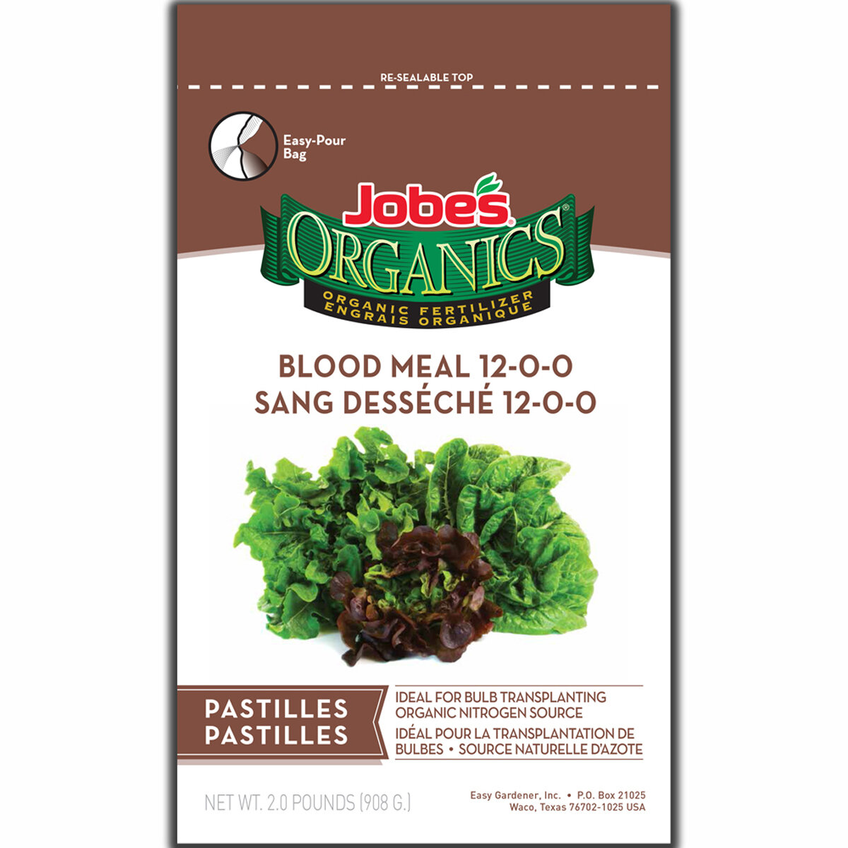 Jobes Organic Blood Meal Granular 2 lbs.
