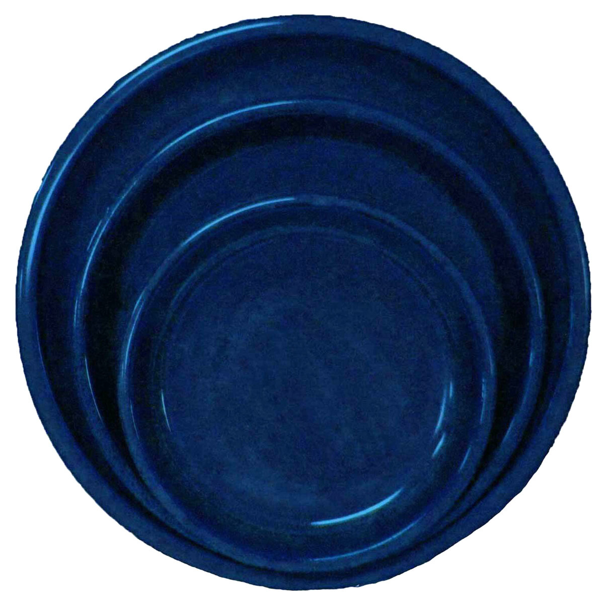 Saucer For Sandstone/Diamond  S/3 Metallic Blue