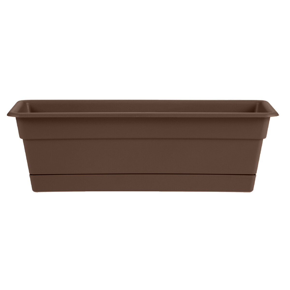 30" Dura Cotta Window Box Chocolate